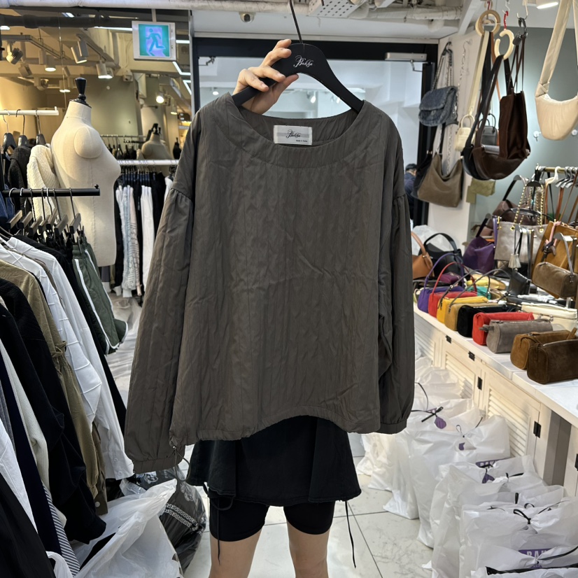 BAKHA東大門㊣直郵女裝新品人氣真品休閑推薦時尚襯衫蕾絲衫BAKHA襯衫/蕾絲衫圖色2