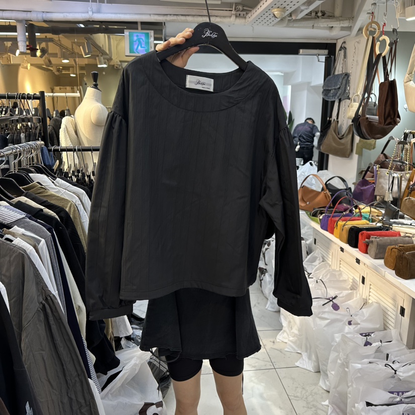 BAKHA東大門㊣直郵女裝新品人氣真品休閑推薦時尚襯衫蕾絲衫BAKHA襯衫/蕾絲衫圖色3