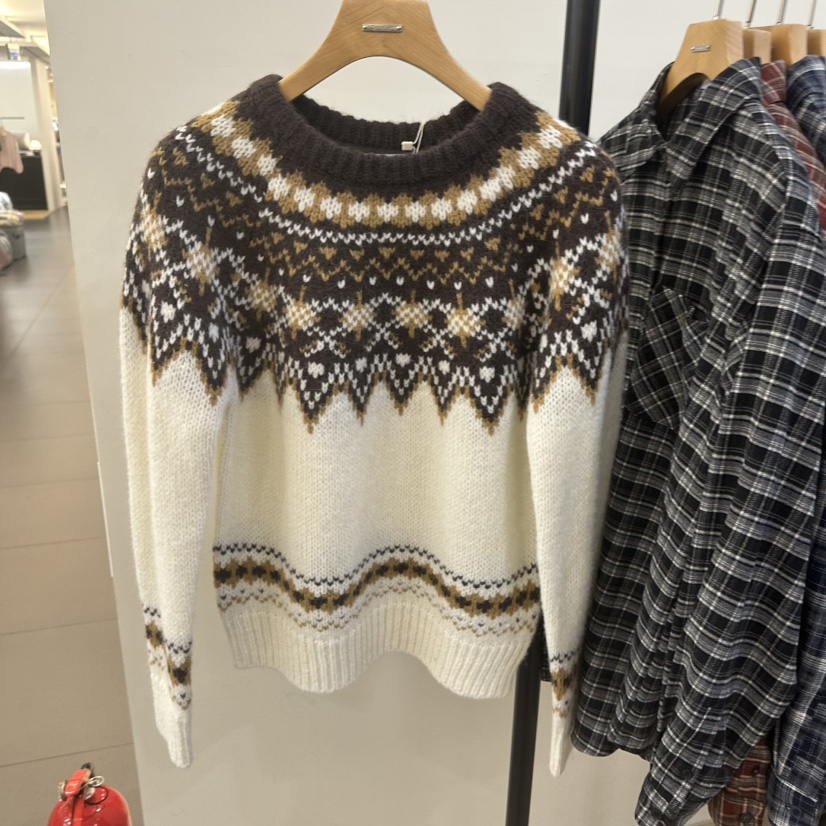 3 ANOTHER東大門㊣代購女士新款職業休閑25秋冬針織衫羊駝3 ANOTHER針織衫圖色2