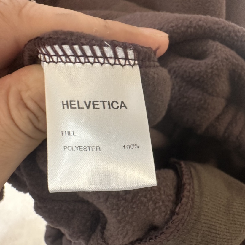 HELVETICA東大門㊣代購女士新款推薦熱賣職業真品衛衣羊毛拉鏈HELVETICA衛衣