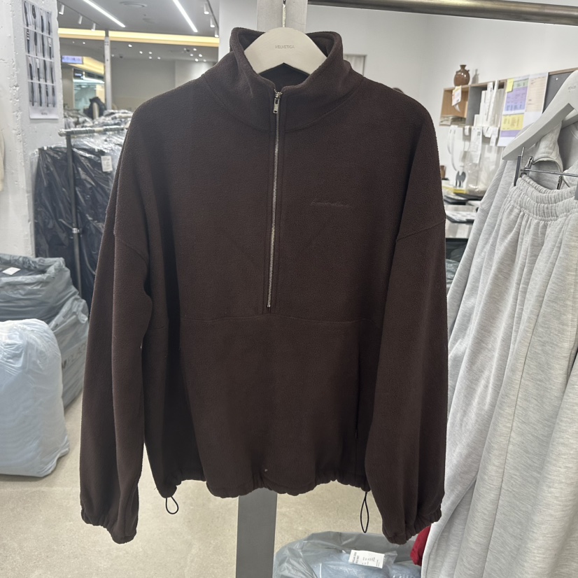 HELVETICA東大門㊣代購女士新款推薦熱賣職業真品衛衣羊毛拉鏈HELVETICA衛衣圖色3