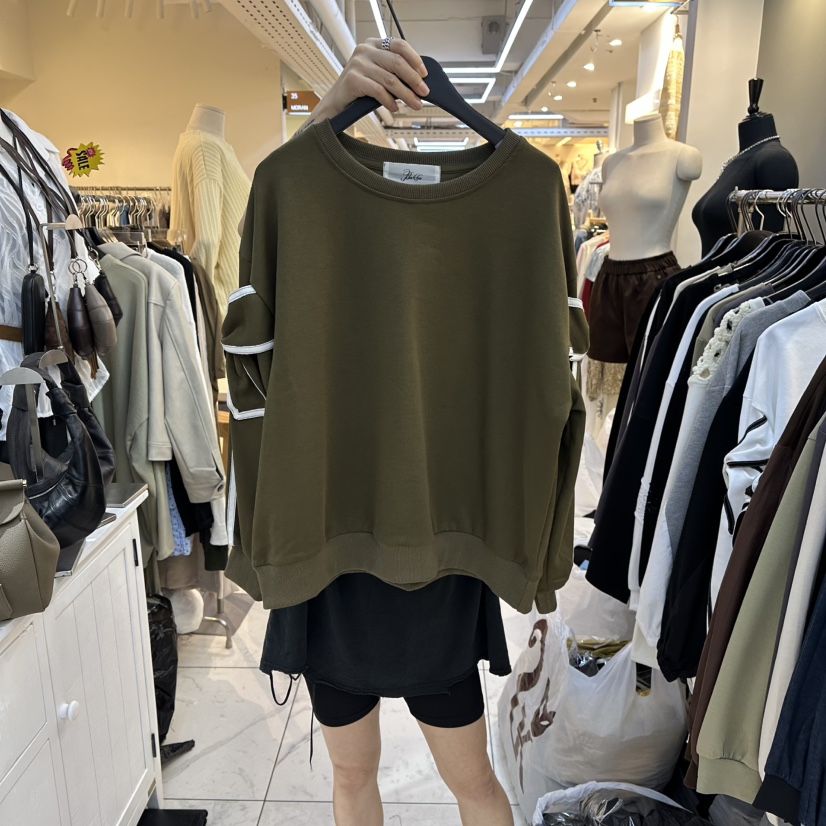 BAKHA東大門㊣實拍女士新品人氣時尚職業熱賣推薦真品休閑衛衣BAKHA衛衣圖色2