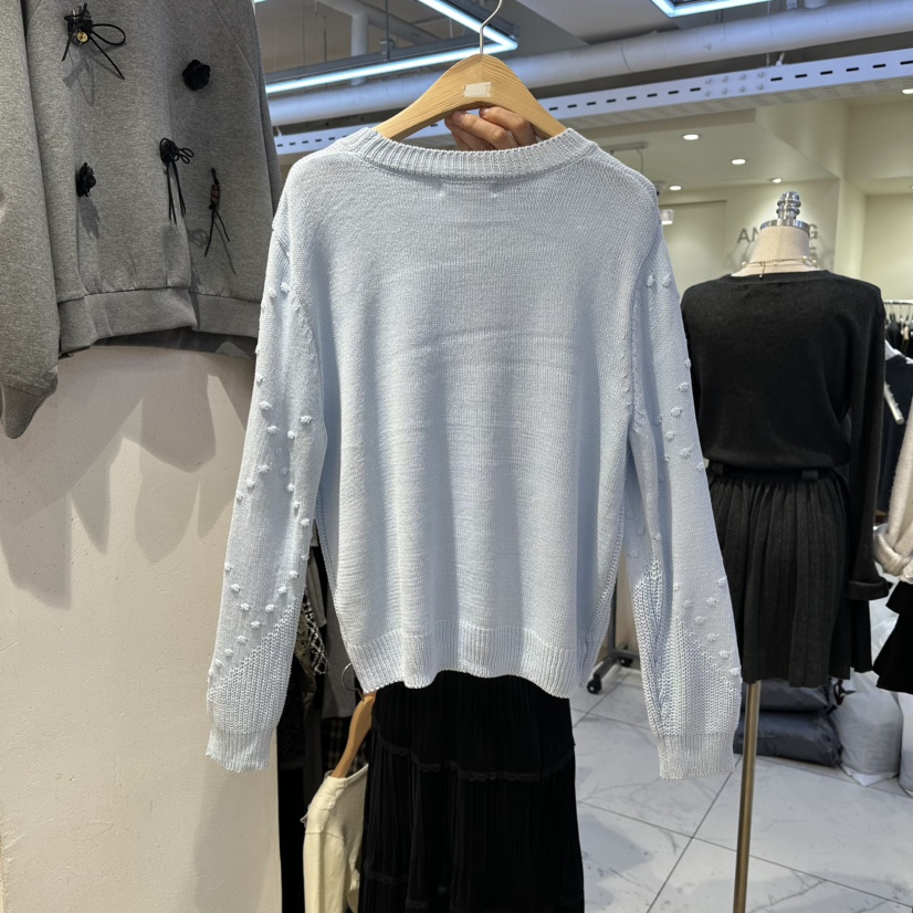 BELITA韓國代購㊣女裝新款時尚人氣職業25秋冬真品熱賣針織衫BELITA針織衫