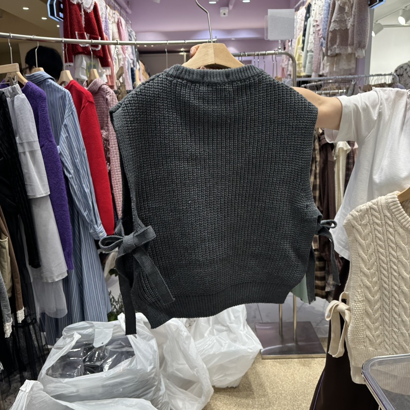 VIRUS韓國直郵㊣女裝新款休閑真品熱賣推薦職業人氣25秋冬馬甲VIRUS馬甲