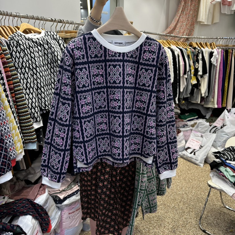 HAPPYBERRY東大門㊣直郵女士新款推薦職業25秋冬人氣時尚衛衣HAPPYBERRY衛衣圖色2