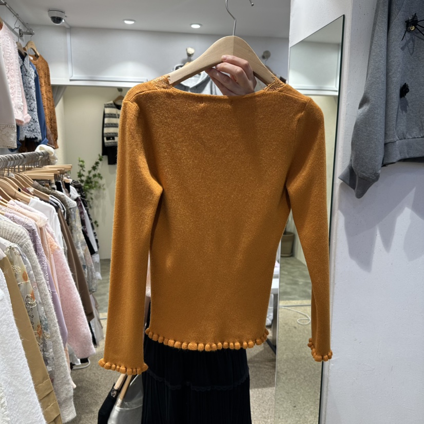 BELITA韓國直郵㊣女裝新品休閑25秋冬人氣職業時尚真品針織衫BELITA針織衫