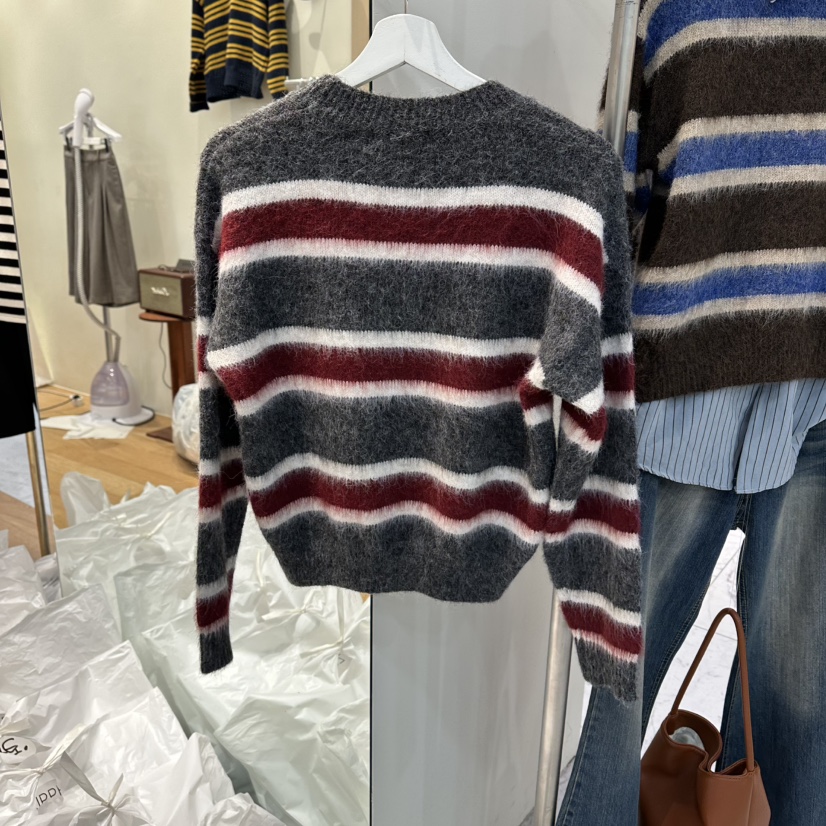 ZIPPER東大門㊣代購女裝新品休閑熱賣推薦25秋冬針織衫不含內搭ZIPPER針織衫