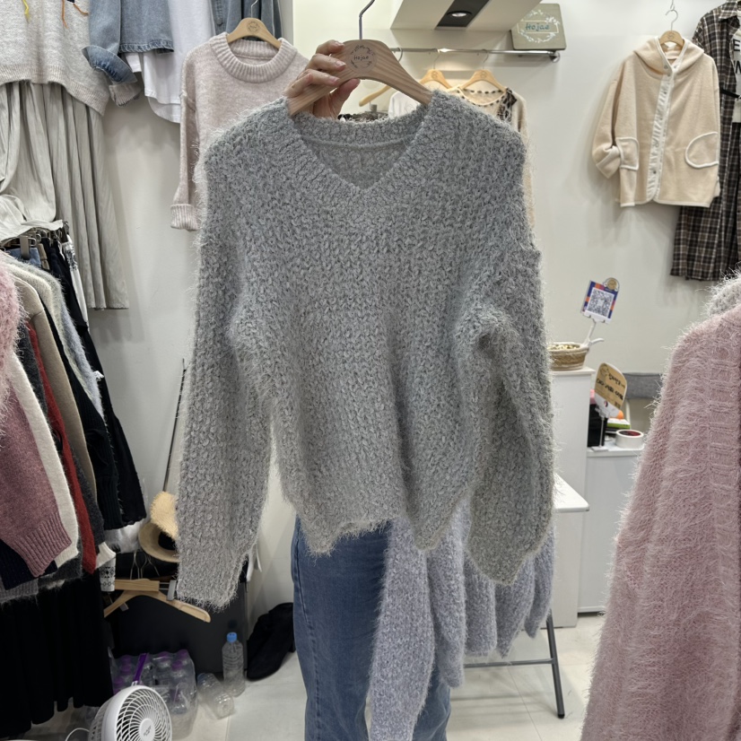 HOJAE東大門㊣直郵女裝新品25秋冬熱賣推薦休閑職業時尚毛衣MID-LEVEL JUMP毛衣圖色3