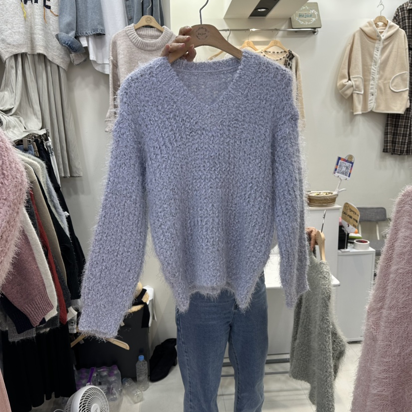 HOJAE東大門㊣直郵女裝新品25秋冬熱賣推薦休閑職業時尚毛衣MID-LEVEL JUMP毛衣圖色4