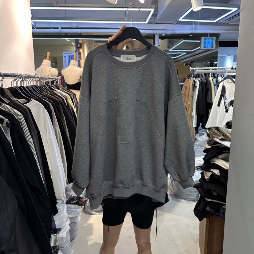 BAKHA韓國直郵㊣女裝新品25秋冬熱賣人氣推薦時尚職業休閑衛衣BAKHA衛衣圖色3