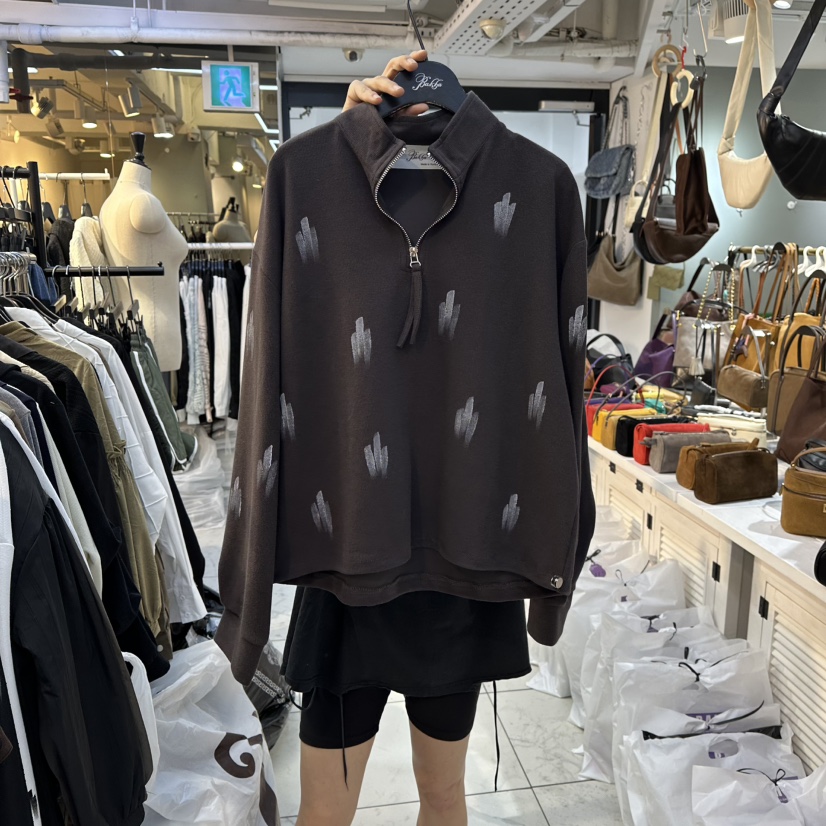 BAKHA東大門㊣實拍女士新款推薦休閑25秋冬時尚真品人氣衛衣BAKHA衛衣圖色2