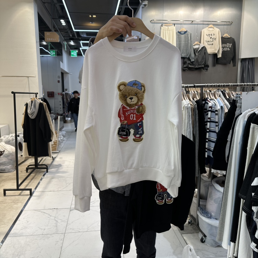 K STORY韓國代購㊣女裝新款熱賣真品休閑人氣職業時尚衛衣K STORY衛衣圖色1