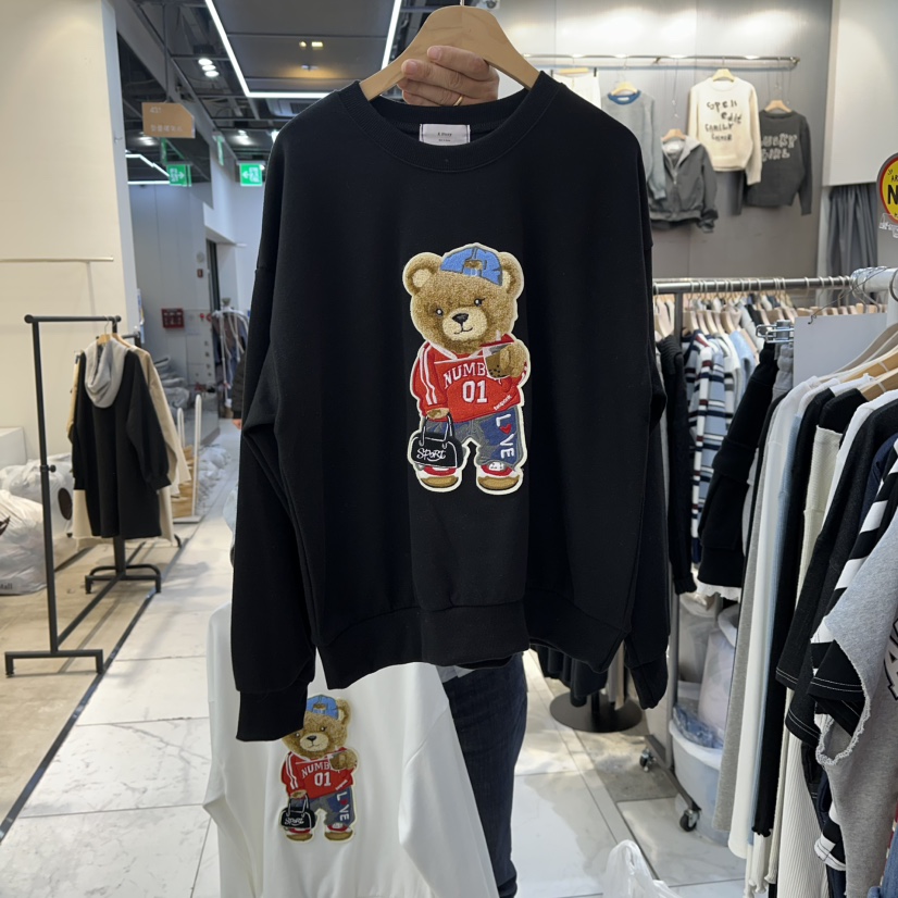 K STORY韓國代購㊣女裝新款熱賣真品休閑人氣職業時尚衛衣K STORY衛衣圖色2