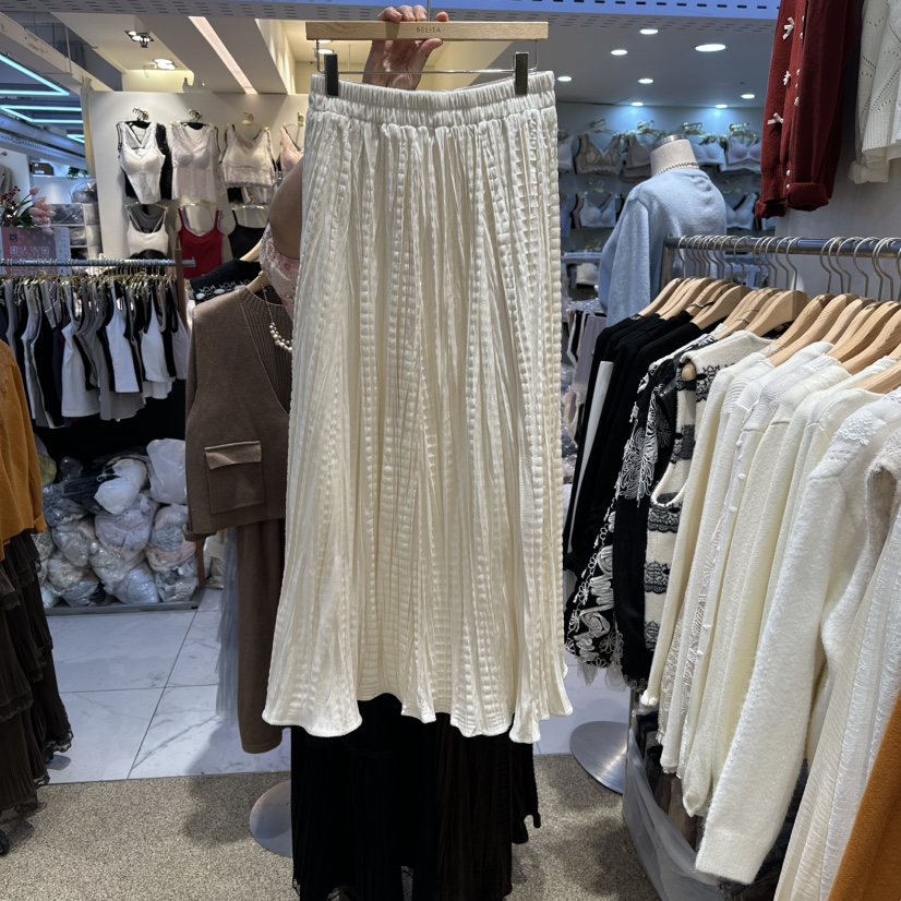 BELITA韓國代購㊣女裝新款休閑時尚25秋冬推薦熱賣職業長裙BELITA長裙圖色1