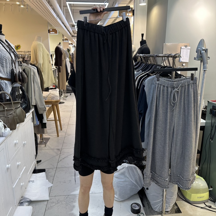 BAKHA東大門㊣實拍女士新品推薦25秋冬休閑真品人氣休閑褲褶皺BAKHA休閑褲圖色2