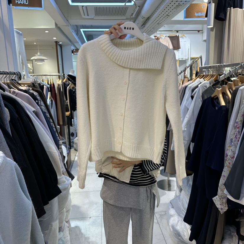 HARU東大門㊣代購女士新品推薦職業休閑時尚熱賣人氣毛衣羊毛HARU-Q毛衣圖色1