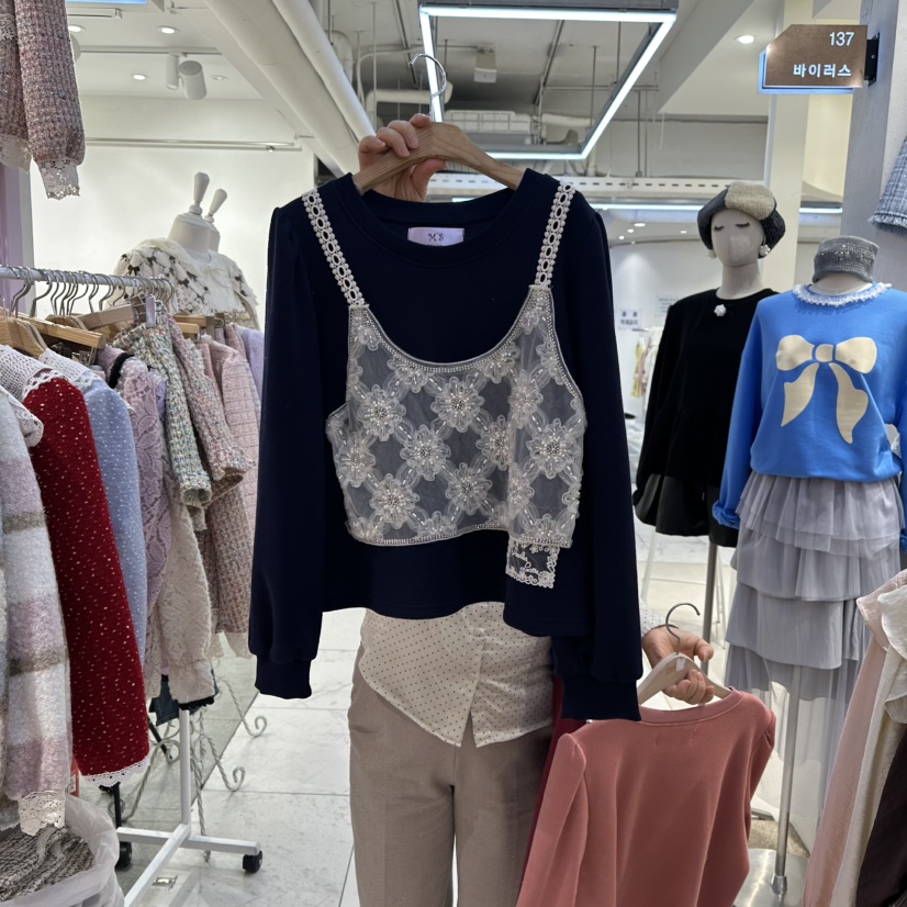 MS東大門㊣代購女士新品真品休閑人氣推薦25秋冬熱賣衛衣柔軟MS衛衣圖色3