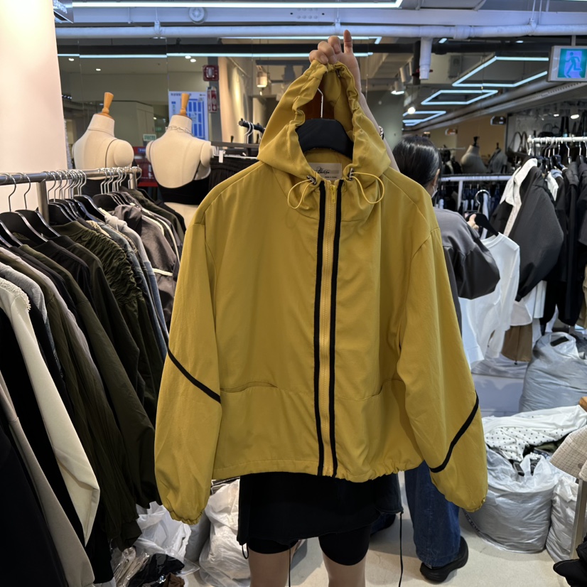 BAKHA東大門㊣實拍女士新款熱賣時尚休閑職業25秋冬夾克連帽BAKHA夾克圖色3