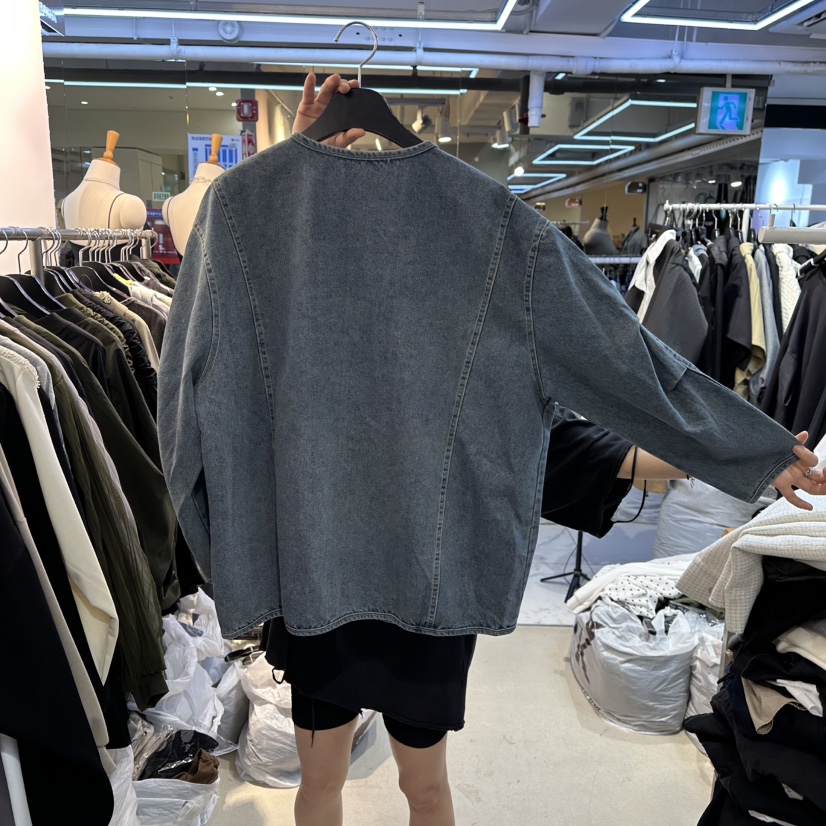 BAKHA韓國直郵㊣女裝新款職業真品時尚25秋冬人氣休閑夾克V領BAKHA夾克