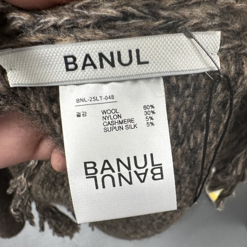 BANUL東大門㊣直郵女裝新品真品職業休閑時尚熱賣25秋冬圍巾披肩BANUL圍巾/披肩