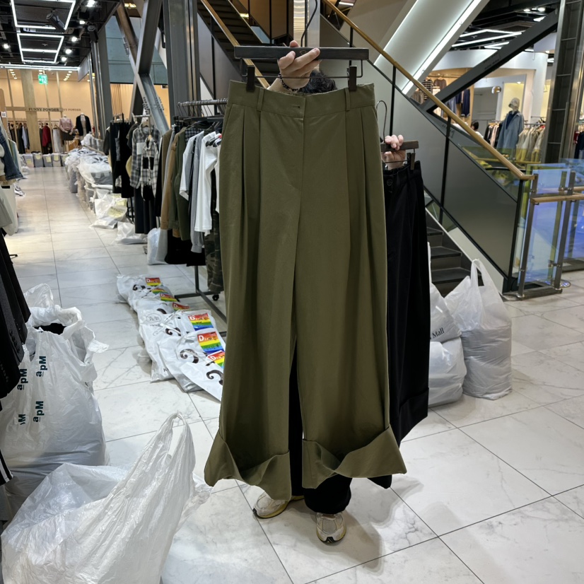 A2/D2韓國代購㊣女士新品時尚25秋冬職業人氣真品休閑休閑褲A2/D2休閑褲圖色3