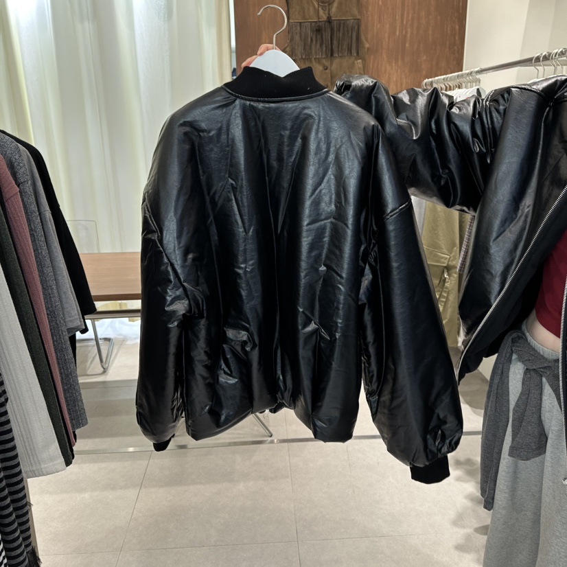 BUCKLE東大門㊣代購女士新款推薦真品時尚25秋冬人氣夾克皮革BUCKLE夾克