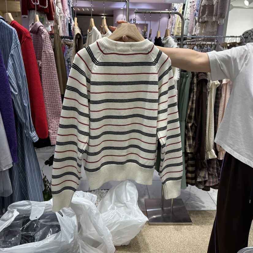 VIRUS東大門㊣實拍女士新款熱賣人氣25秋冬休閑真品針織衫開衫VIRUS針織衫