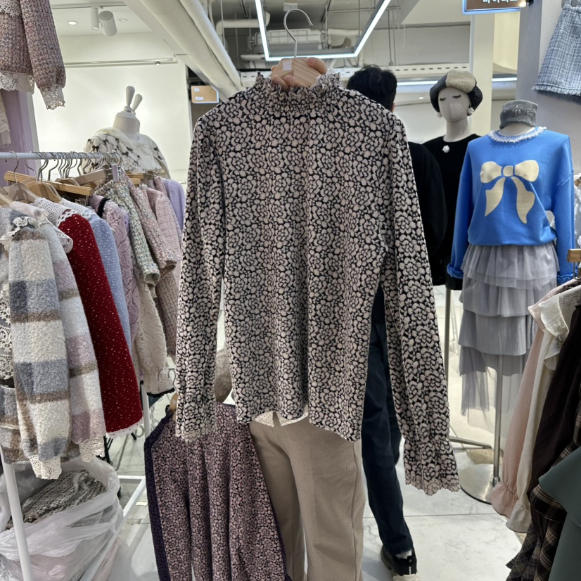 MS韓國代購㊣女士新款職業熱賣25秋冬時尚真品推薦襯衫蕾絲衫MS襯衫/蕾絲衫