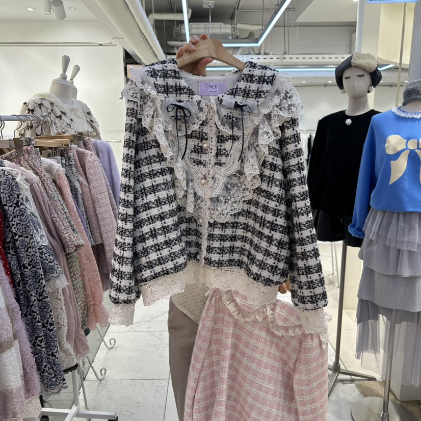 MS韓國代購㊣女士新款25秋冬推薦時尚熱賣人氣真品休閑夾克MS夾克圖色3