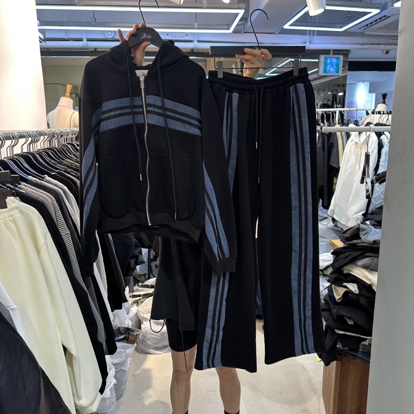 BAKHA韓國代購㊣女士新款熱賣25秋冬推薦真品休閑人氣套裝套裝BAKHA套裝圖色2