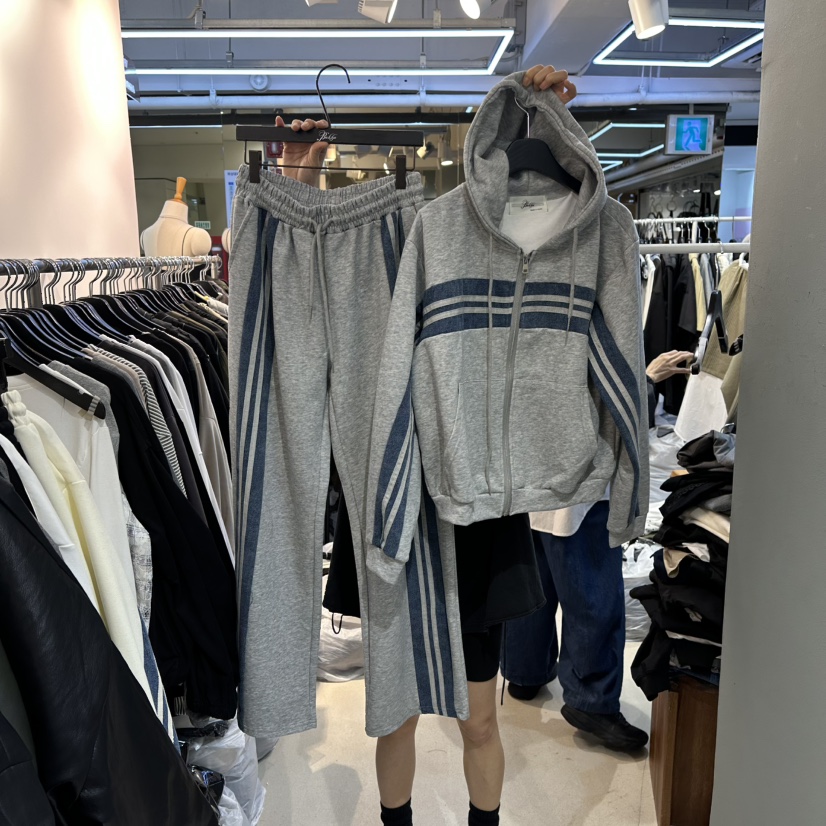 BAKHA韓國代購㊣女士新款熱賣25秋冬推薦真品休閑人氣套裝套裝BAKHA套裝圖色3