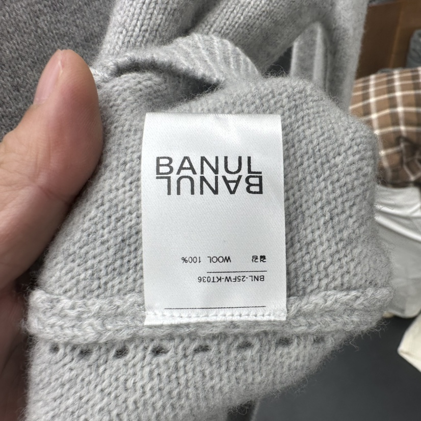 BANUL東大門㊣直郵女士新款25秋冬推薦時尚人氣休閑真品針織衫BANUL針織衫