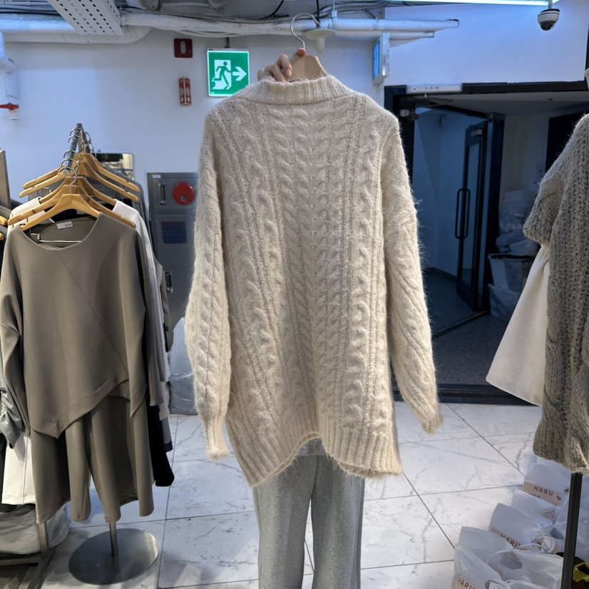 HARU東大門㊣直郵女裝新品休閑推薦人氣職業25秋冬毛衣開衫HARU-Q毛衣