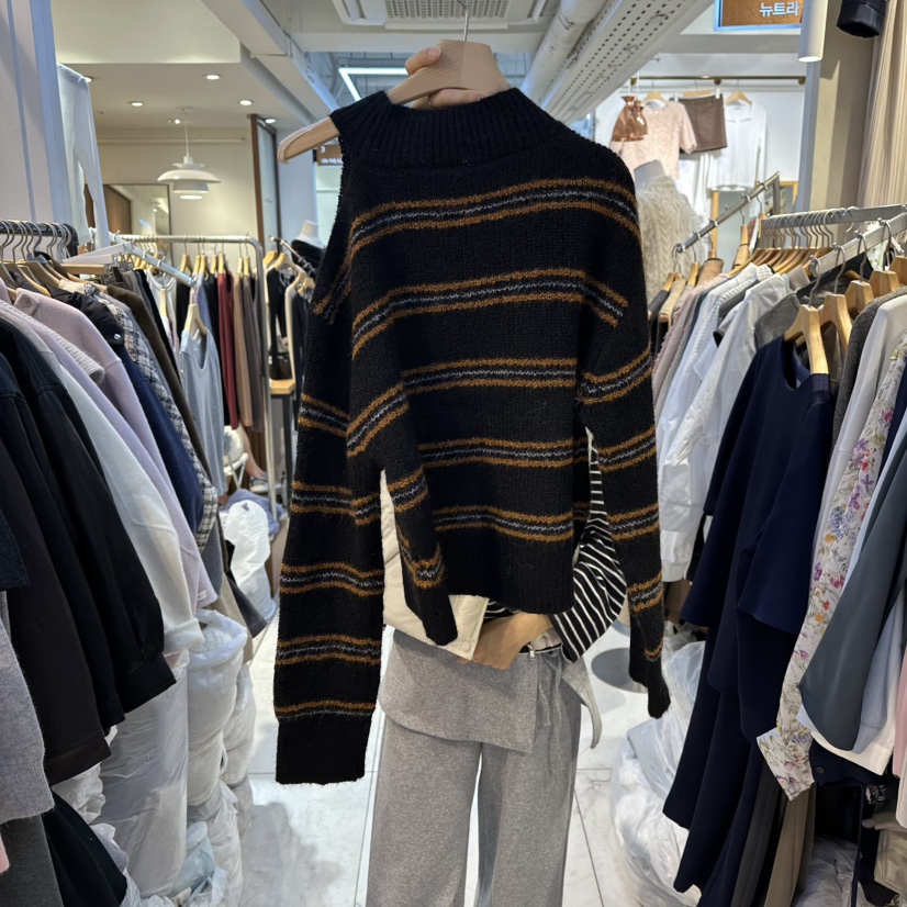 HARU東大門㊣實拍女士新品真品人氣休閑職業推薦時尚25秋冬毛衣HARU-Q毛衣