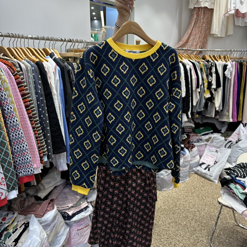 HAPPYBERRY東大門㊣直郵女士新品休閑真品時尚25秋冬熱賣衛衣HAPPYBERRY衛衣圖色2