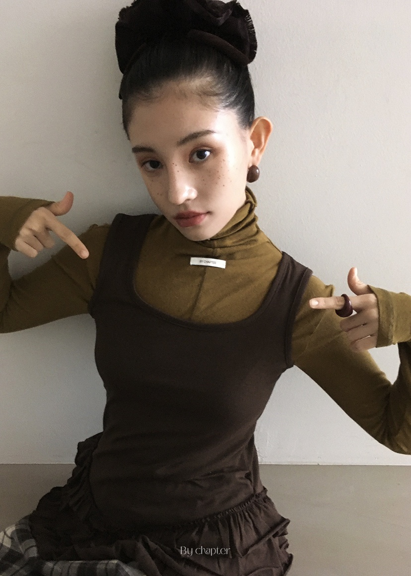 BY CHAPTER東大門㊣實拍女士新品真品職業推薦人氣長袖T恤BY Chapter長袖T恤