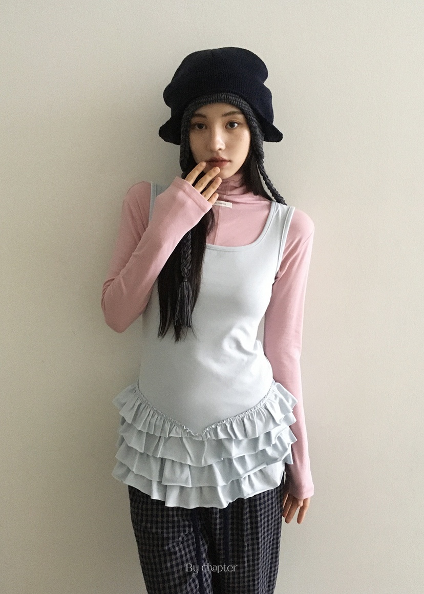 BY CHAPTER東大門㊣實拍女士新品真品職業推薦人氣長袖T恤BY Chapter長袖T恤