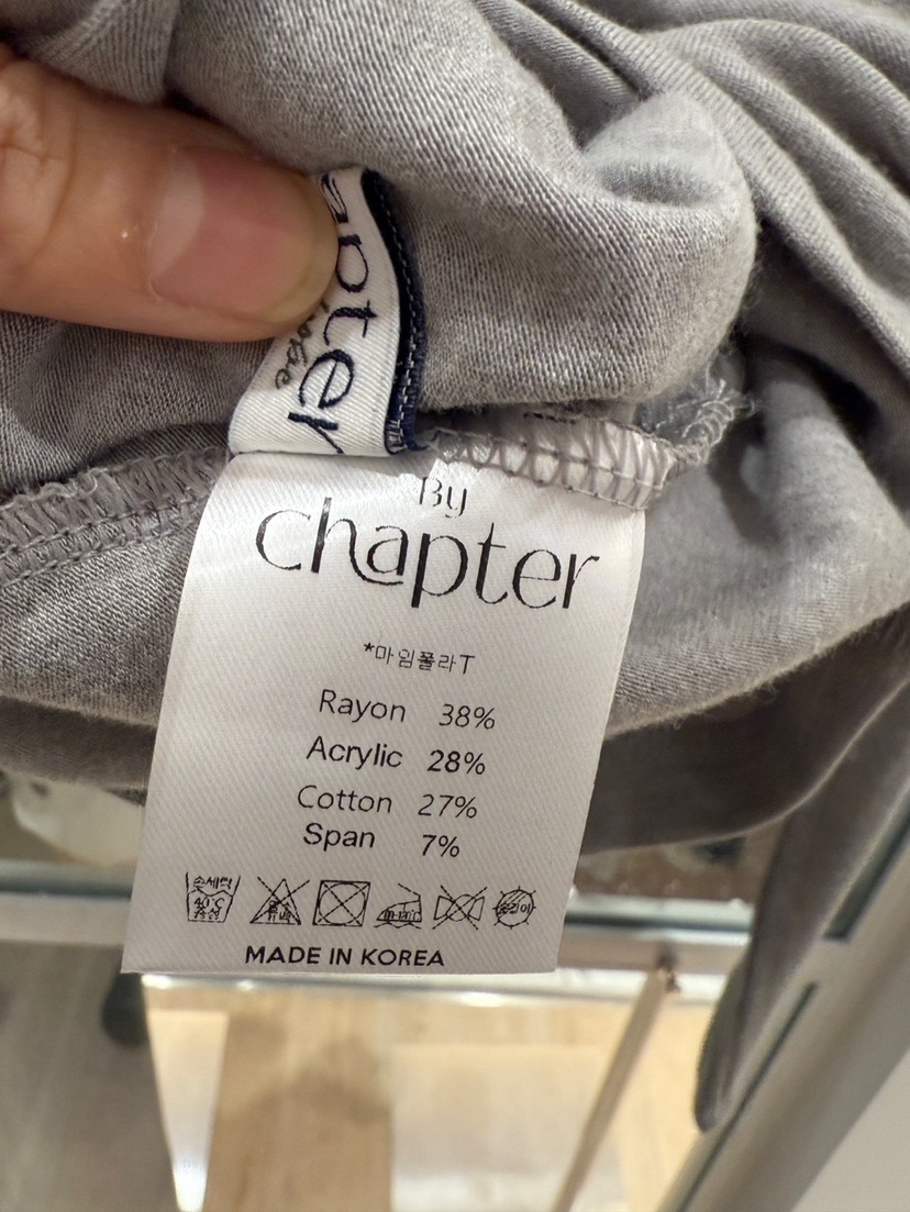 BY CHAPTER東大門㊣實拍女士新品真品職業推薦人氣長袖T恤BY Chapter長袖T恤