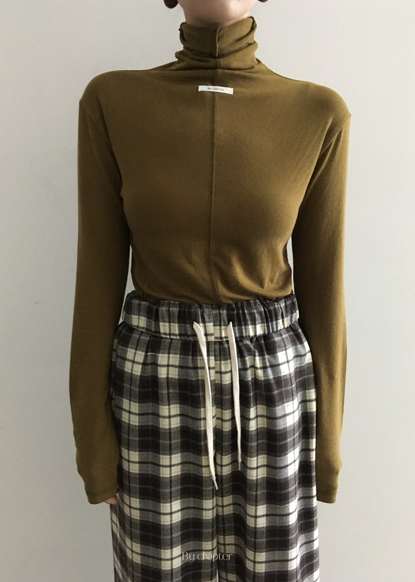 BY CHAPTER東大門㊣實拍女士新品真品職業推薦人氣長袖T恤BY Chapter長袖T恤圖色2