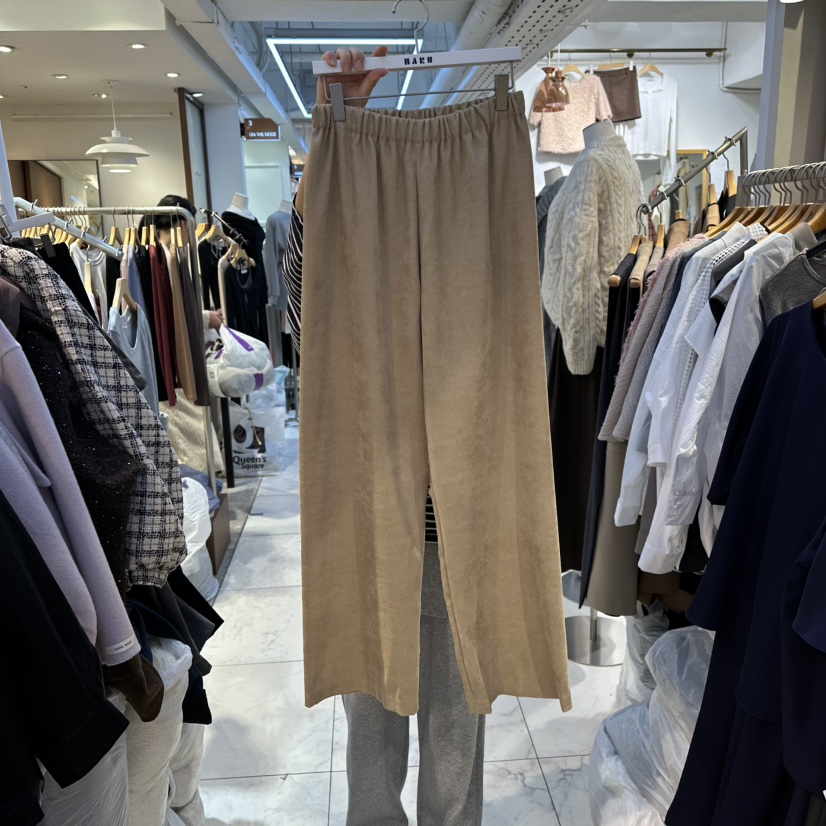 HARU韓國代購㊣女士新款25秋冬職業休閑熱賣真品人氣休閑褲HARU-Q休閑褲圖色1