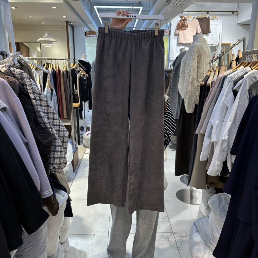 HARU韓國代購㊣女士新款25秋冬職業休閑熱賣真品人氣休閑褲HARU-Q休閑褲圖色2