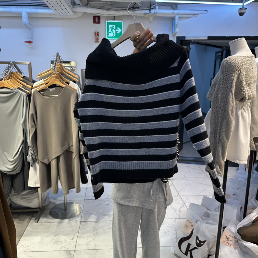 HARU東大門㊣代購女裝新款休閑真品推薦熱賣25秋冬人氣毛衣HARU-Q毛衣