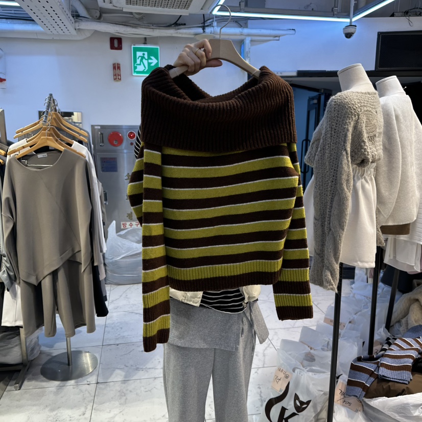 HARU東大門㊣代購女裝新款休閑真品推薦熱賣25秋冬人氣毛衣HARU-Q毛衣圖色1