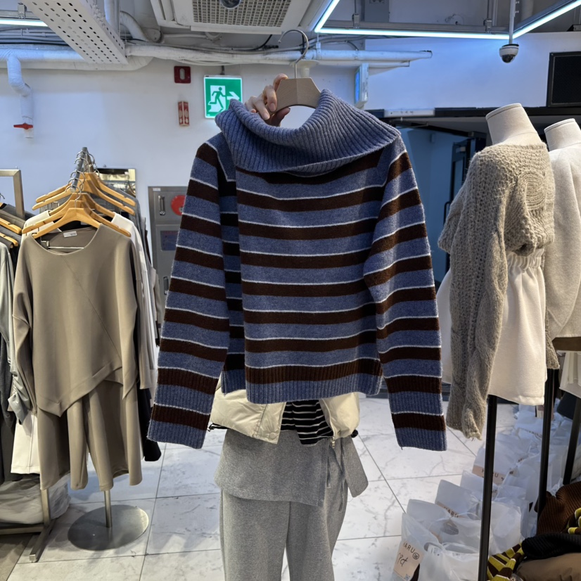 HARU東大門㊣代購女裝新款休閑真品推薦熱賣25秋冬人氣毛衣HARU-Q毛衣圖色2