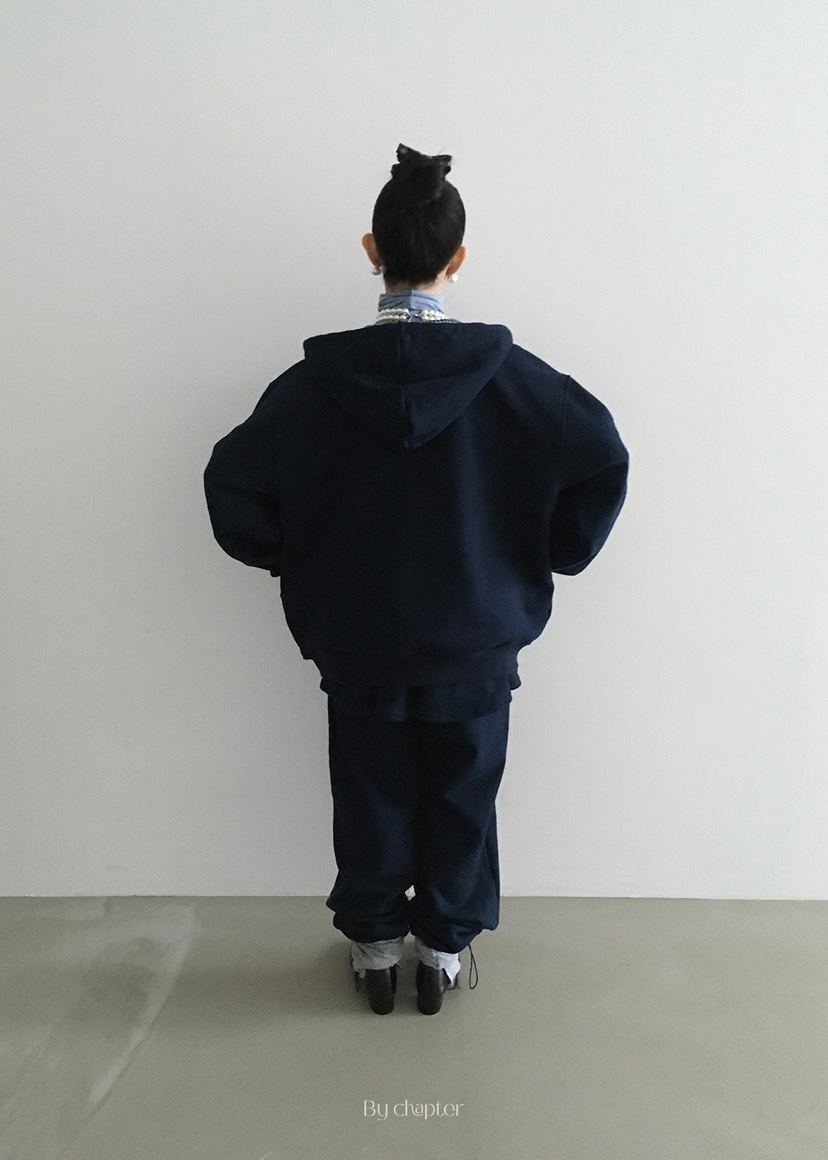 BY CHAPTER韓國代購㊣女士新品推薦真品夾克連帽拉鏈衫格紋BY Chapter夾克