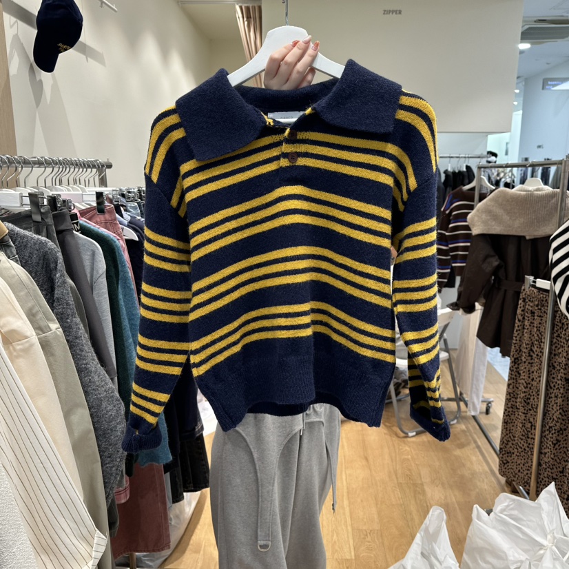 ZIPPER東大門㊣實拍女裝新品推薦時尚人氣休閑25秋冬針織衫ZIPPER針織衫圖色1
