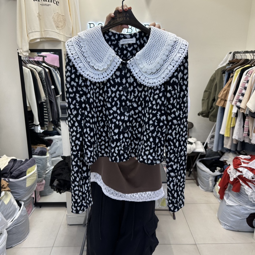 BORA BORA東大門㊣實拍女士新品職業熱賣人氣推薦時尚針織衫BORA BORA針織衫圖色2