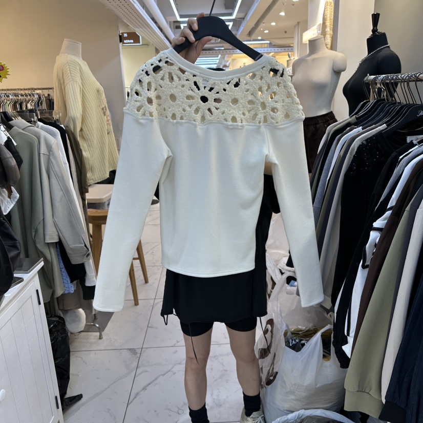 BAKHA東大門㊣實拍女裝新品25秋冬推薦真品休閑職業長袖T恤BAKHA長袖T恤