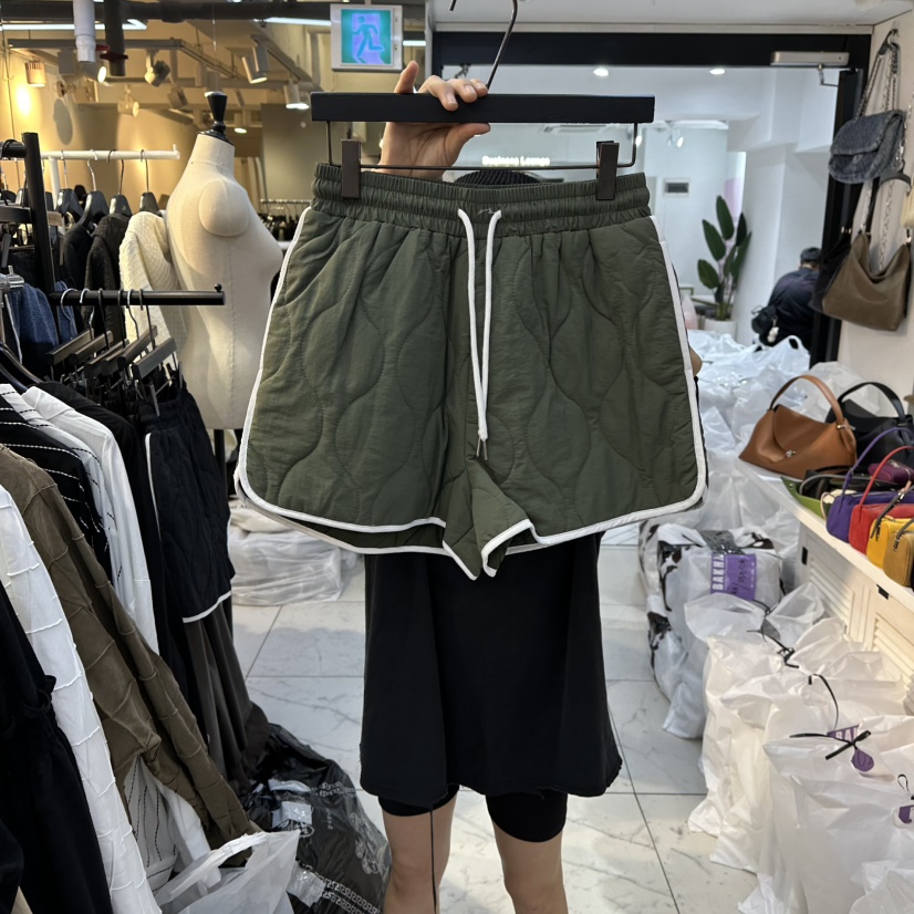 BAKHA韓國代購㊣女裝新品休閑真品職業熱賣推薦時尚25秋冬短褲BAKHA短褲圖色1