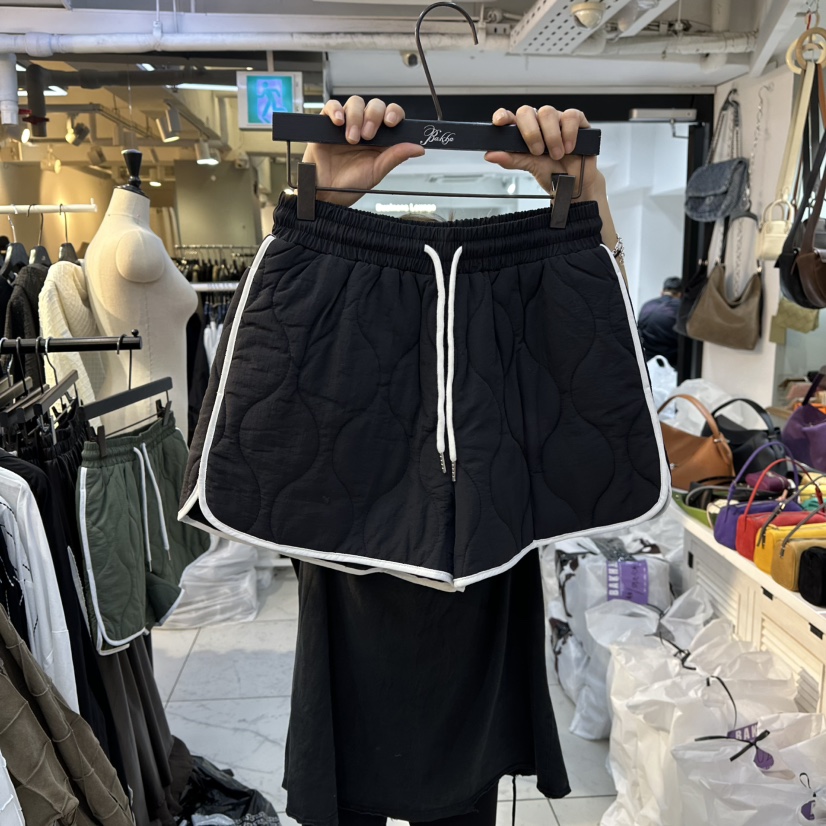 BAKHA韓國代購㊣女裝新品休閑真品職業熱賣推薦時尚25秋冬短褲BAKHA短褲圖色2